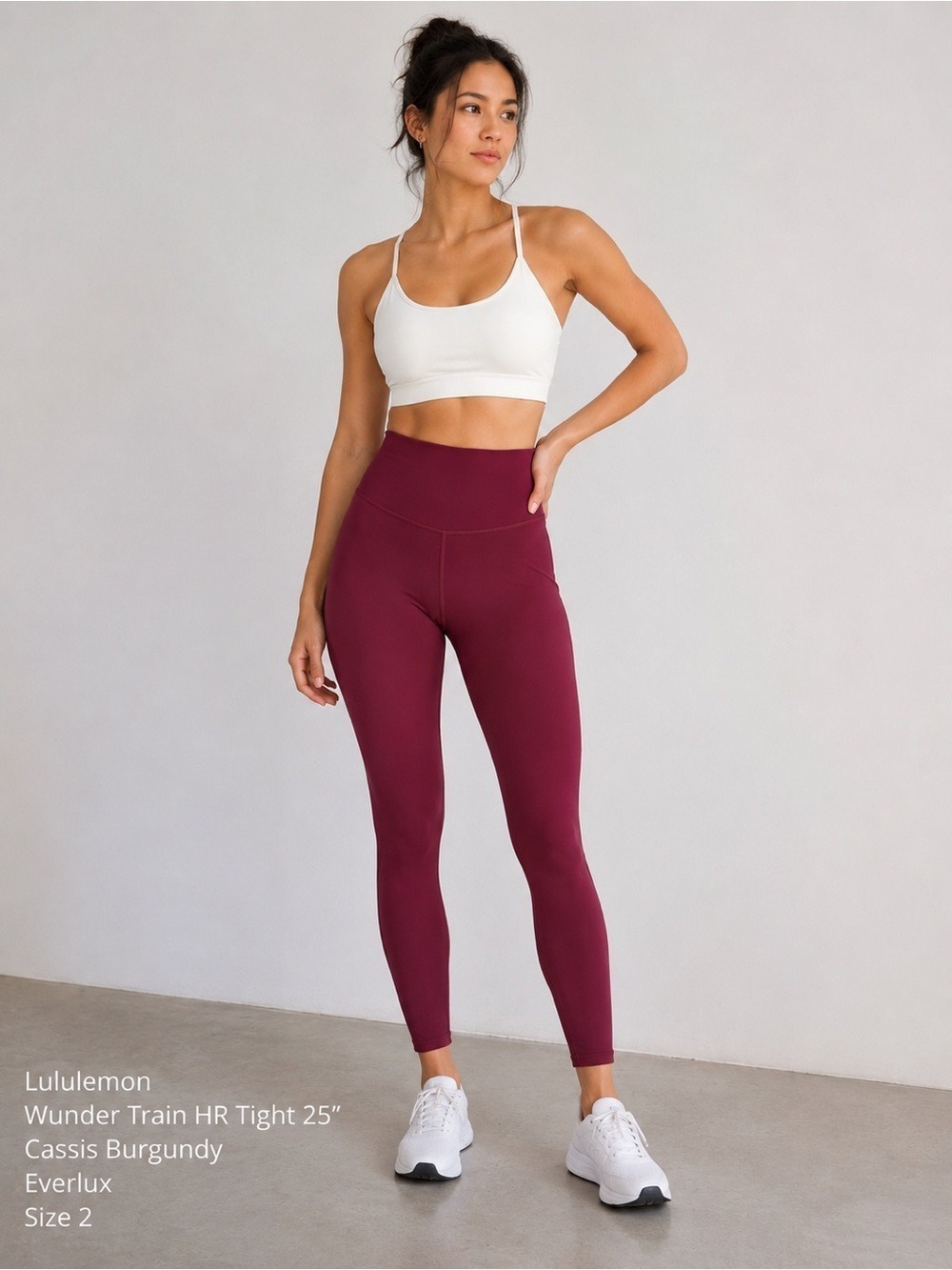 lululemon athletica High-Rise Leggings in Cassis Burgundy